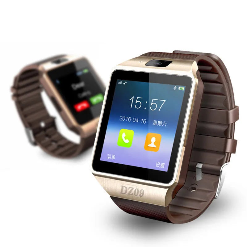 Bluetooth smart watch with 1.44-inch touch screen in black, gold, silver grey or white colour options