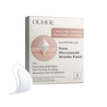 Nano microneedle wrinkle patch with acetyl hexapeptide-8 and coenzyme Q10, pack of 4 patches.