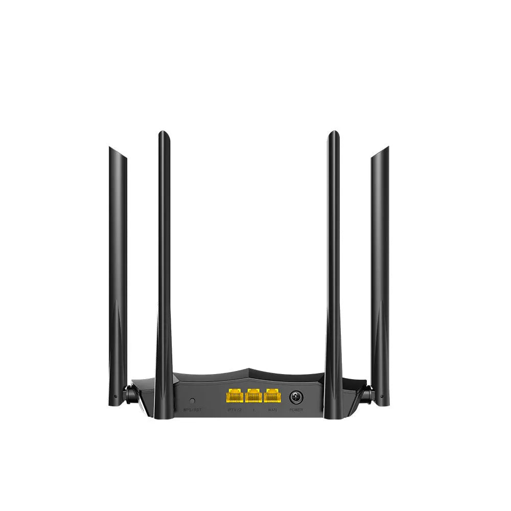 Dual-band wireless router with gigabit ports and 5G connectivity for home networks